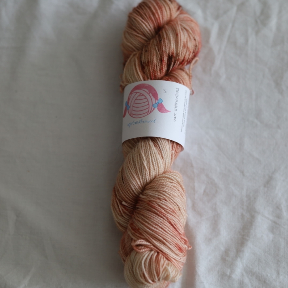 A Girl and her Wool BFL fingering weight yarn